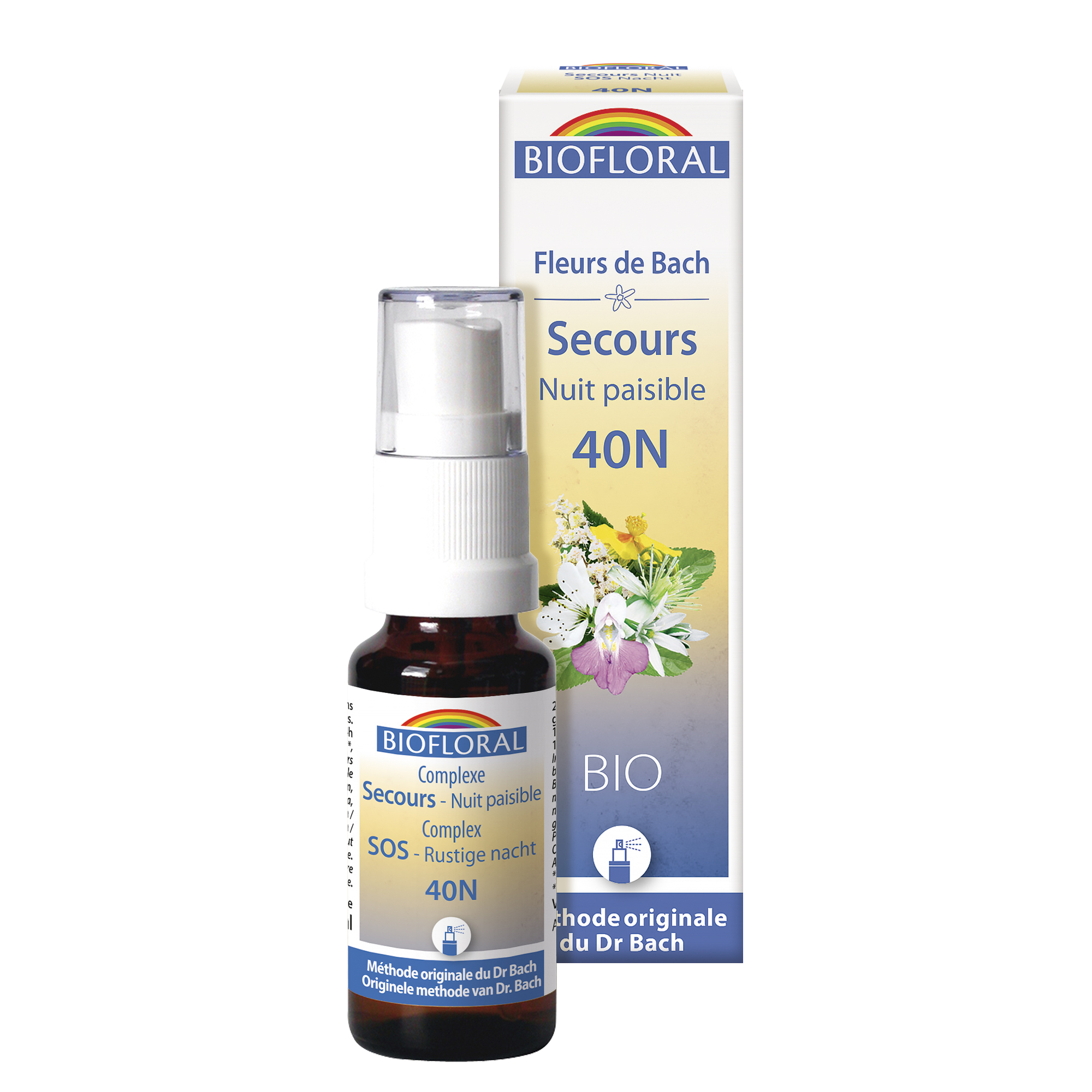 Complexe secours - Nuit paisible 040N - spray - 20 ml - Tahiti Natural ...