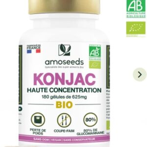 KONJAC BIO - HAUTE CONCENTRATION | 180 GÉLULES
